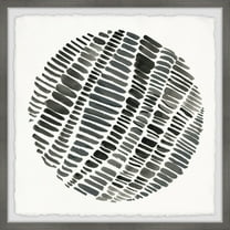 Marmont Hill Marked Sphere Framed Wall Art