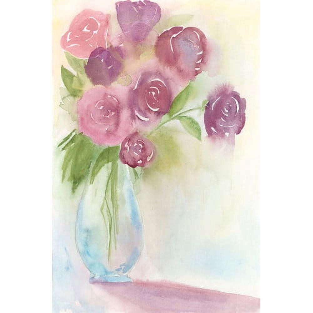 Marmont Hill "Mauve Bouquet" Painting Print on Wrapped Canvas