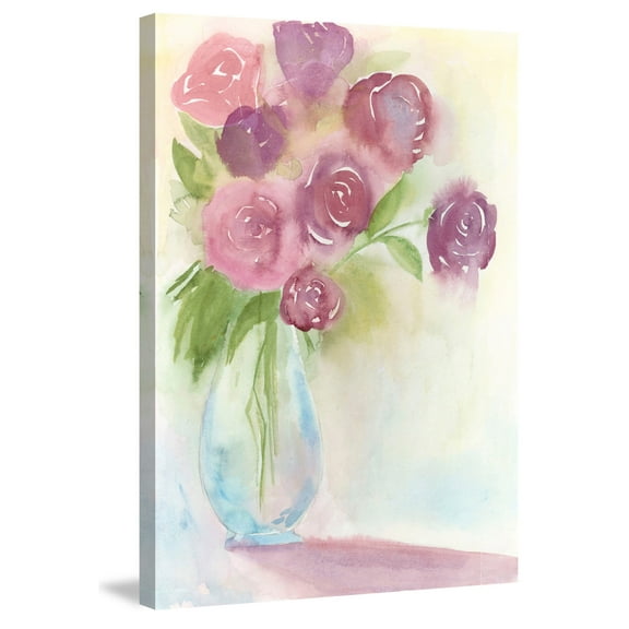 Marmont Hill "Mauve Bouquet" Painting Print on Wrapped Canvas