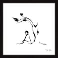 thumbnail image 1 of Marmont Hill Meditation Under Tree by Maya Gur Framed Wall Art, 1 of 4