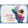 thumbnail image 1 of Marmont Hill - "Mermaid Kisses 3" Painting Print on Wrapped Canvas, 1 of 5