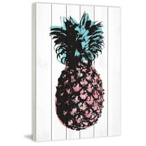 Marmont Hill Mh-Amdgrn-151-Ww-36 36" X 24" "Pineapple Multi" Giclee Art Print On Wood By