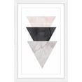 thumbnail image 1 of Marmont Hill Inc Marmont Hill - 'Triangle Stack' by Diana Alcala Framed Painting Print - Multi, 1 of 4