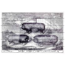 Marmont Hill Mh-Fmkit-21-Ww-36 24" X 36" "Evening Walk" Giclee Art Print On Wood