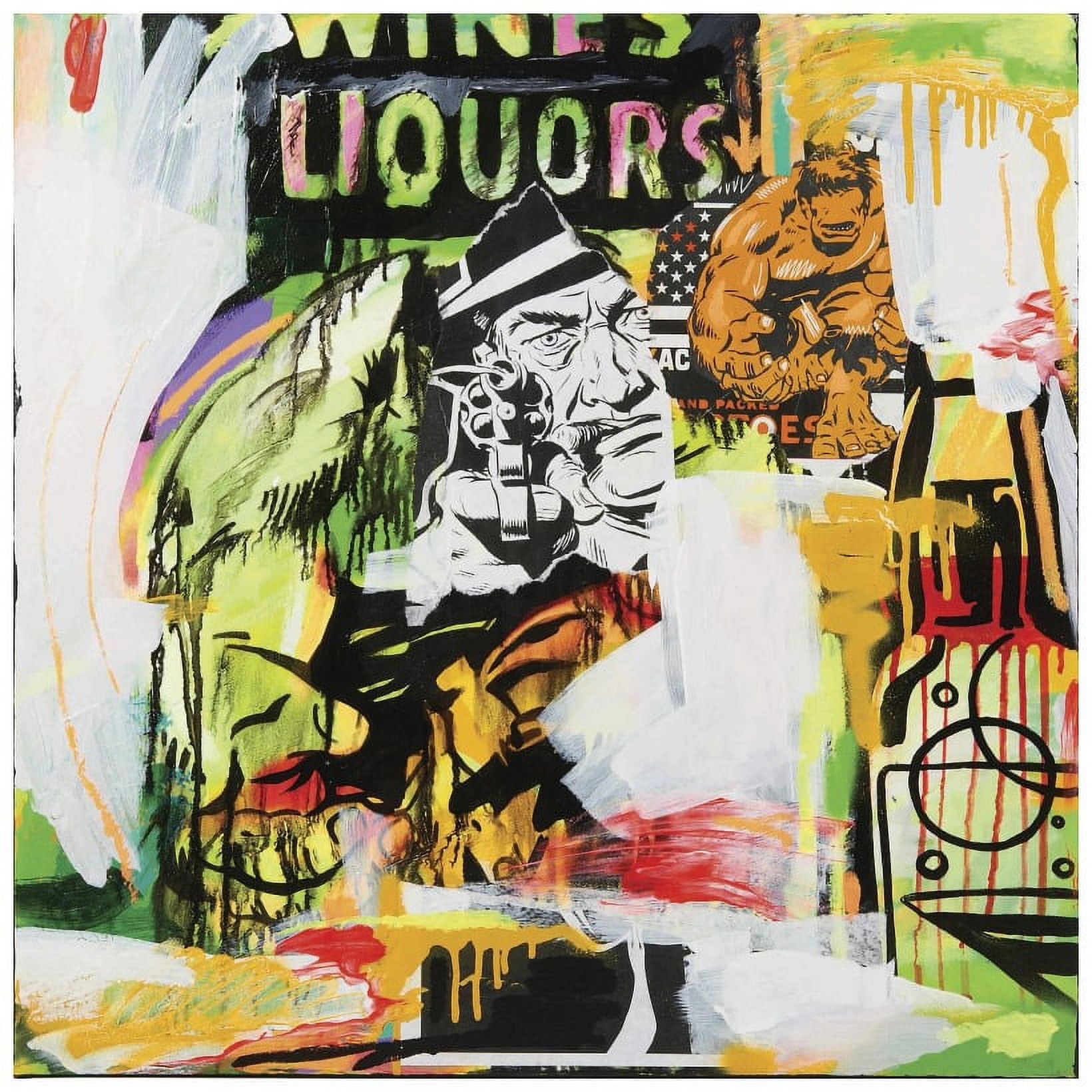 Marmont Hill "Wines X Liquors" Print on Canvas