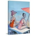 thumbnail image 1 of Marmont Hill Mh-Julcps-41-C-24 24" X 16" "Beach Elegance" Frameless Giclee Painting On, 1 of 6