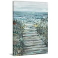 thumbnail image 1 of Marmont Hill Mh-Julcst-171-C-18 18" X 12" "Way To The Sea" Frameless Giclee Painting On, 1 of 6