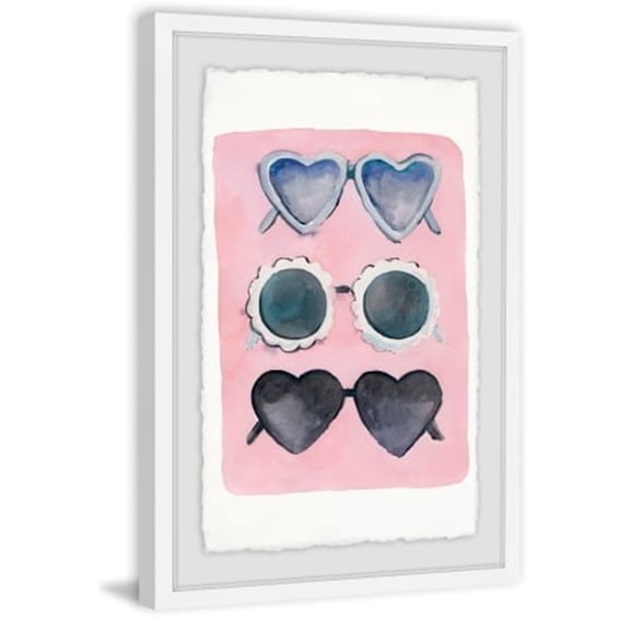 Sunglass Fun Framed Painting Print