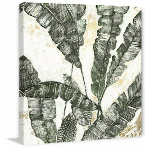 Marmont Hill Mh-Jultcn-12-C-18 18" X 18" "Green Leaf Ii" Frameless Giclee Painting On