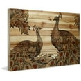 thumbnail image 1 of Marmont Hill Mh-Jultcn-21-Bdw-45 30" X 45" "Peacock Partner Bold Ii" Frameless Giclee, 1 of 6