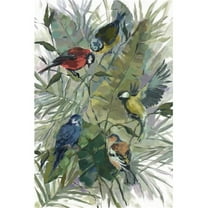 Marmont Hill Mh-Jultcn-24-C-24 24" X 16" "Morning Birds Ii" Frameless Giclee Painting On