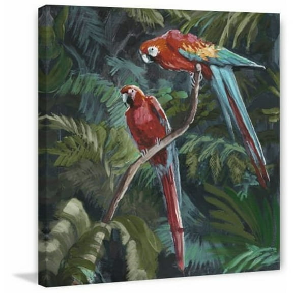 Marmont Hill Mh-Jultcn-57-C-18 18" X 18" "We Heart It" Frameless Giclee Painting On Canvas