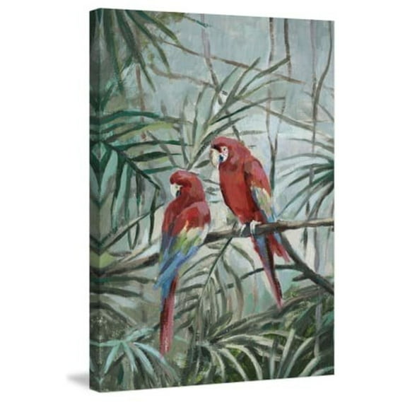 Marmont Hill Mh-Jultcn-59-C-60 60" X 40" "Cockatoo Heart" Frameless Giclee Painting On