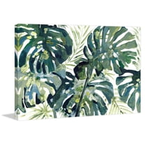 Marmont Hill Mh-Jultcn-72-C-24 16" X 24" "Green Leaf Iii" Frameless Giclee Painting On