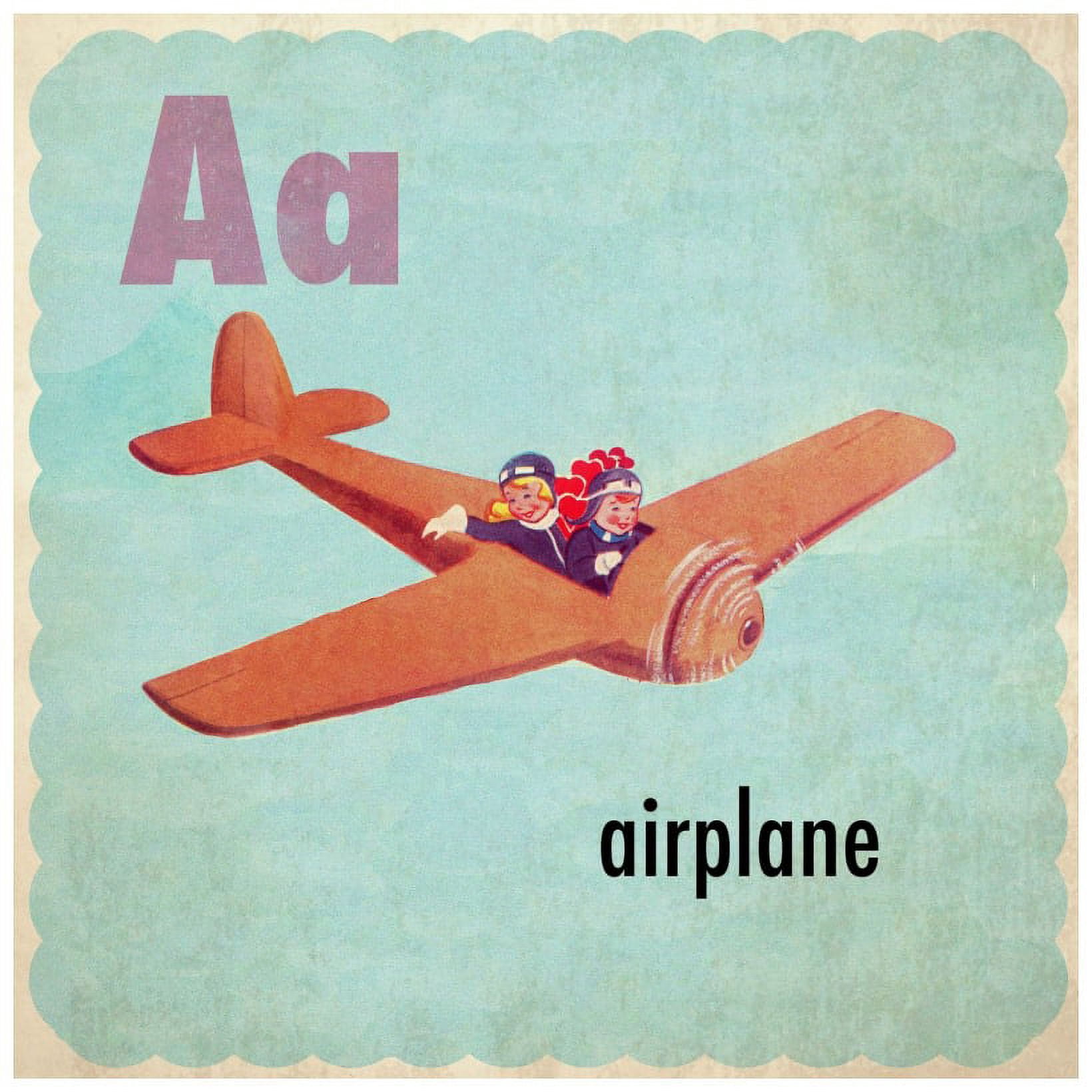Marmont Hill "Airplane" by Curtis Painting Print on Canvas
