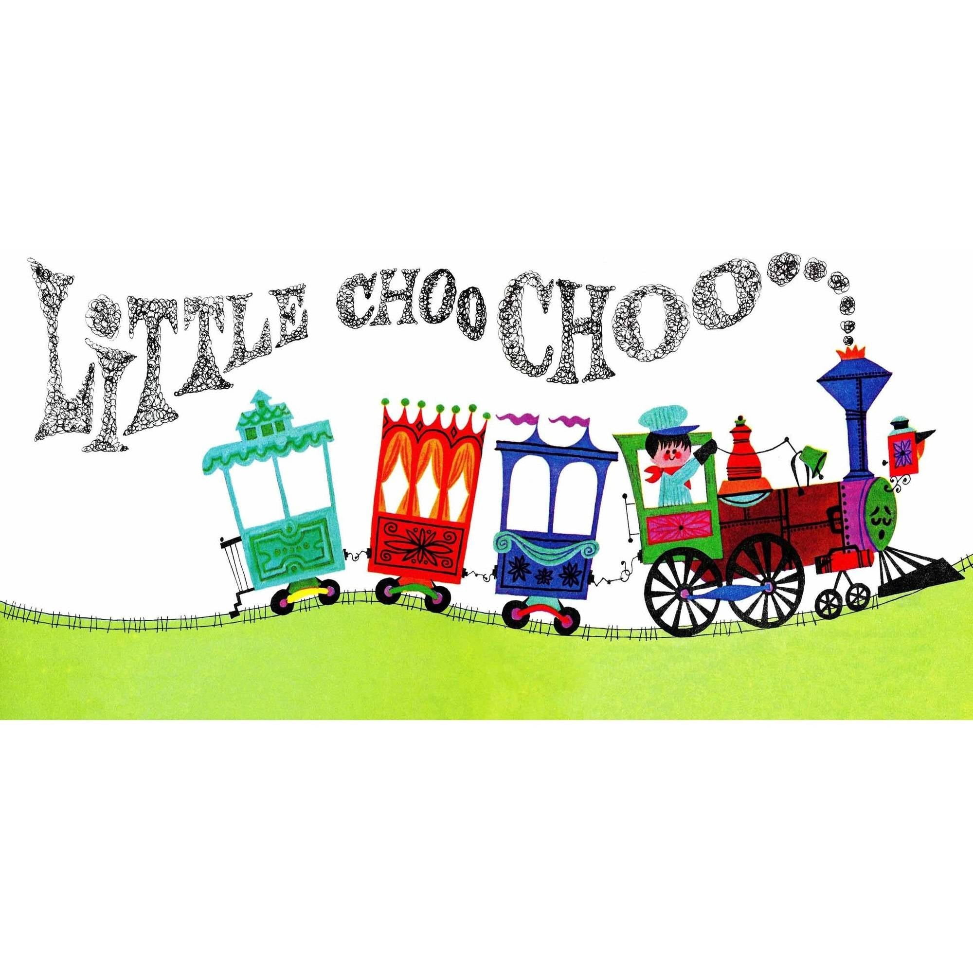 Marmont Hill Inc Marmont Hill 'Little Choo Choo' by Curtis Painting Print on Canvas - Multi-color
