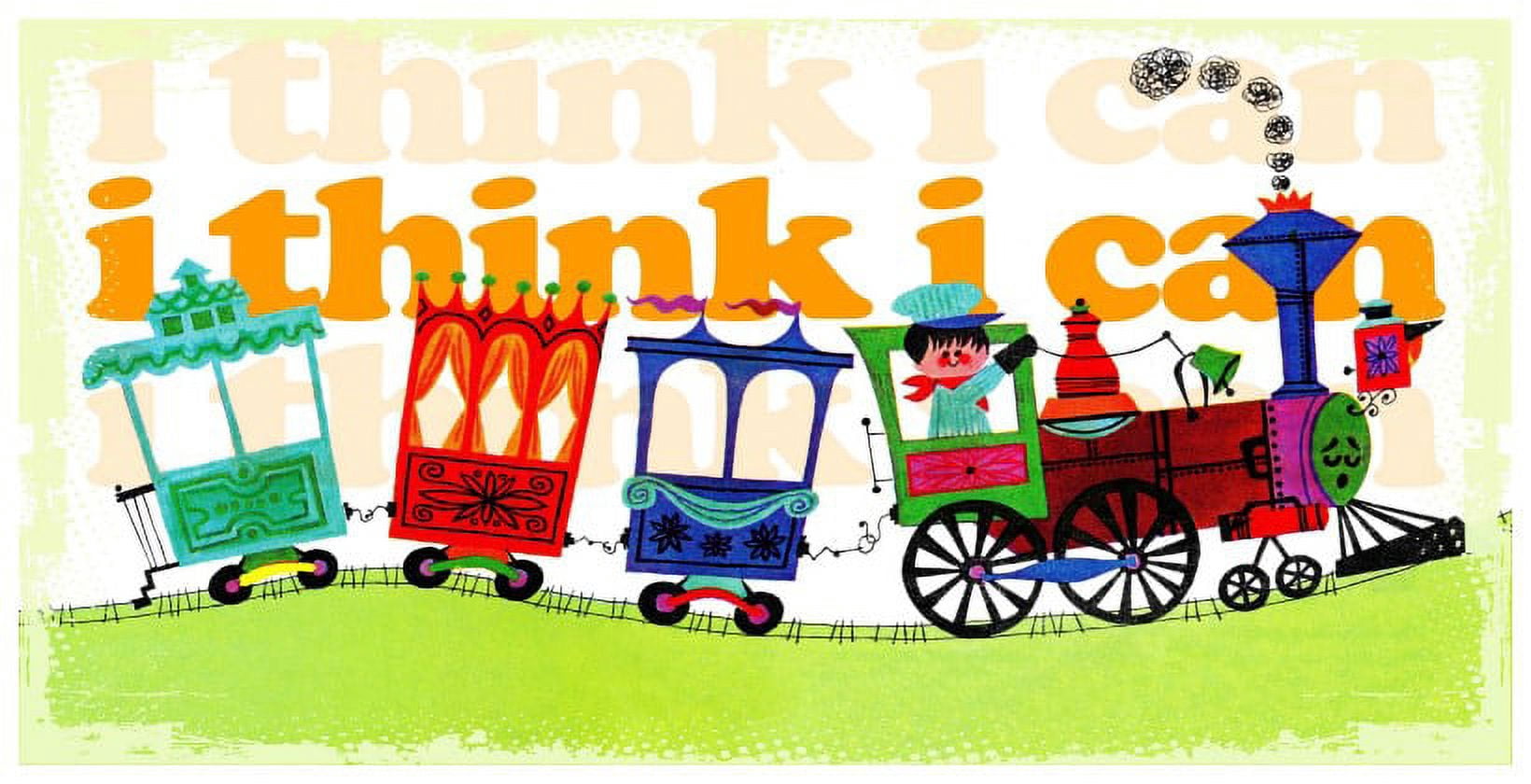 Marmont Hill Inc Marmont Hill 'I Think I Can' by Curtis Painting Print on Canvas - Multi-color