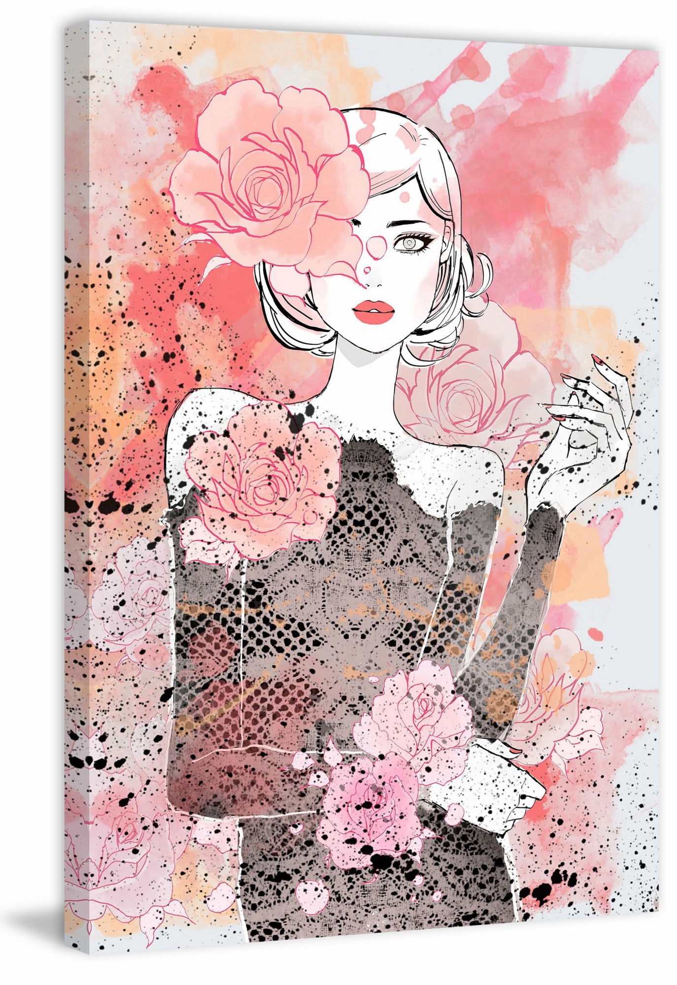Marmont Hill - "floral Girl" By Loretta