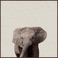 thumbnail image 1 of Elephant Surprise Floater Framed Painting Print on Canvas, 1 of 5