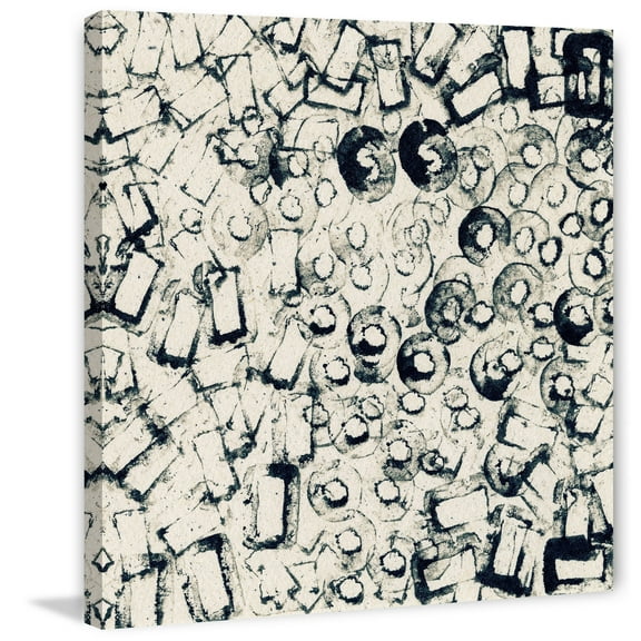 MARMONT HILL  'Broken Components' Print on Canvas - Multi-Color 18 x 18