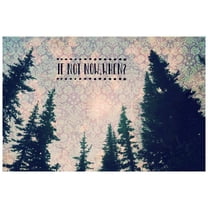Marmont Hill Mh-Robdic-117-C-24 16" X 24" "If Not Now, When" Giclee Art Print On Stretched