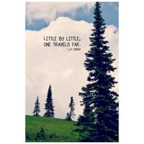 Marmont Hill Mh-Robdic-156-C-36 36" X 24" "Littlelittle" Giclee Art Print On Stretched