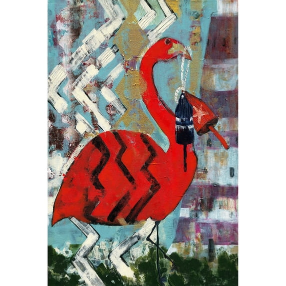 MARMONT HILL - Handmade Cool Coastal Vibe Printing Print on Wrapped Canvas 24x36