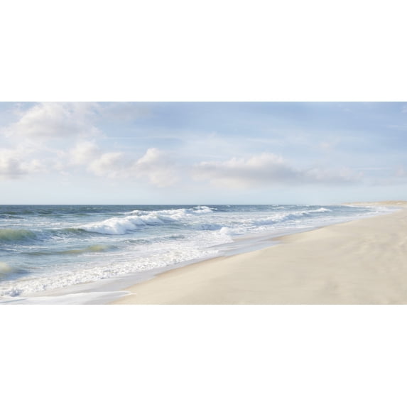 MARMONT HILL - Handmade Hamptons II Print on Wrapped Canvas 60x30