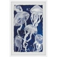 thumbnail image 1 of Marmont Hill Mh-Wag-353-Wfpfl-24 24" X 16" "Jellyfish Ii" Framed Giclee Painting On Paper, 1 of 6