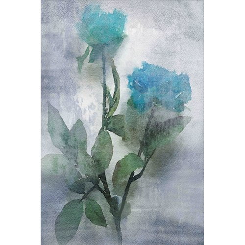 Marmont Hill - "Midnight Blue 2" by Irena Orlov Painting Print on Wrapped Canvas