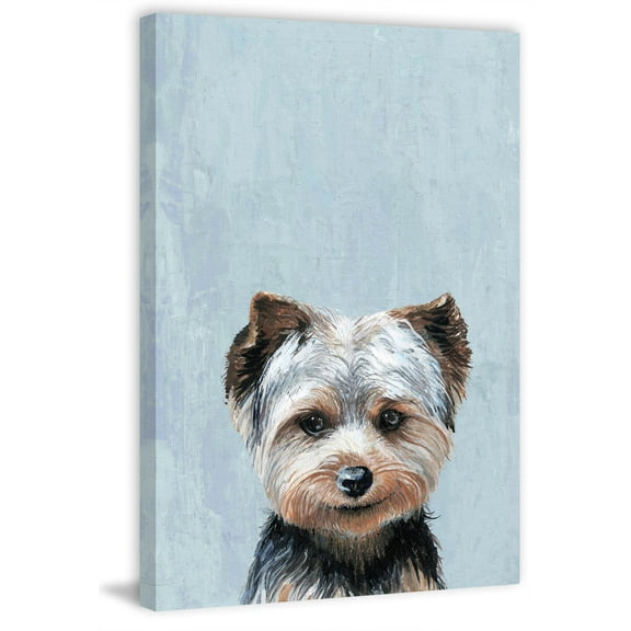 Marmont Hill "Mischievous Dog" Painting Print on Wrapped Canvas