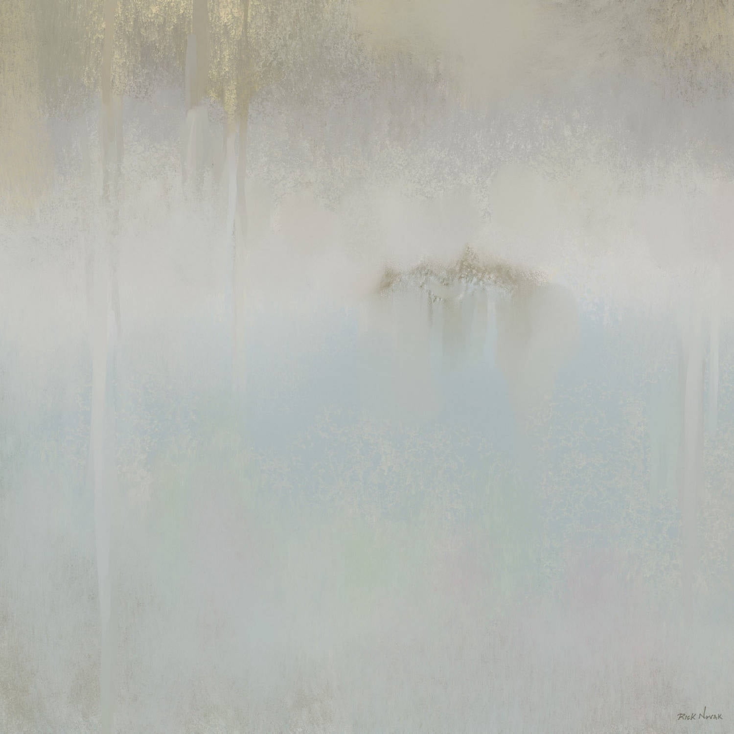 Marmont Hill "Misty City" by Rick Novak Painting Print on Wrapped Canvas