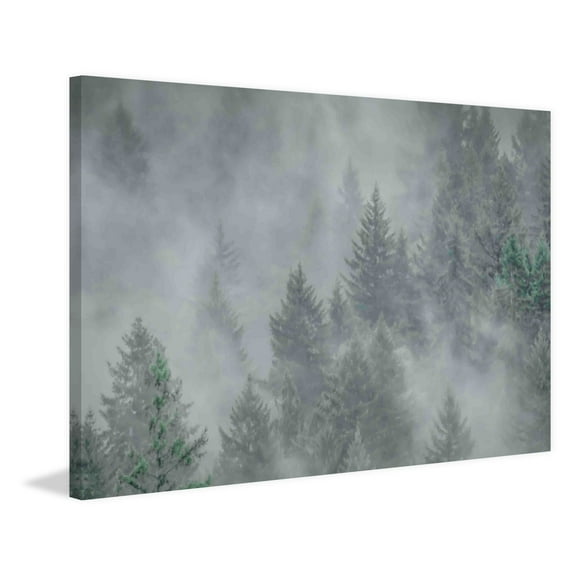Marmont Hill Misty Mood Canvas Painting Print