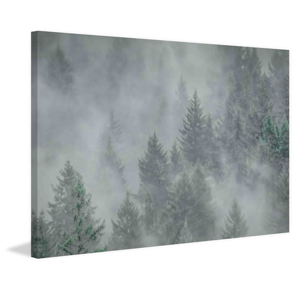 Marmont Hill Misty Mood Canvas Painting Print