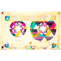 Marmont Hill "Mixed Tape" Painting Print on Wrapped Canvas