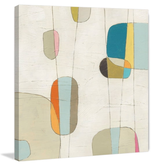 Marmont Hill "Molecular Motion II" Painting Print on Wrapped Canvas