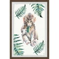 thumbnail image 1 of Marmont Hill Monkey Fern Framed Wall Art, 12.00" x 1.50", 1 of 5