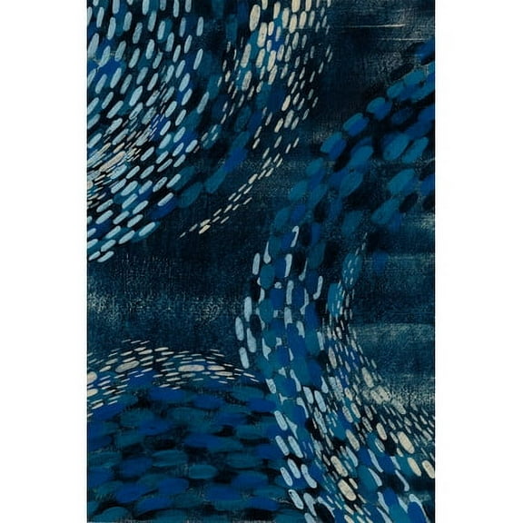 Marmont Hill "Moon Tide I" Painting Print on Wrapped Canvas