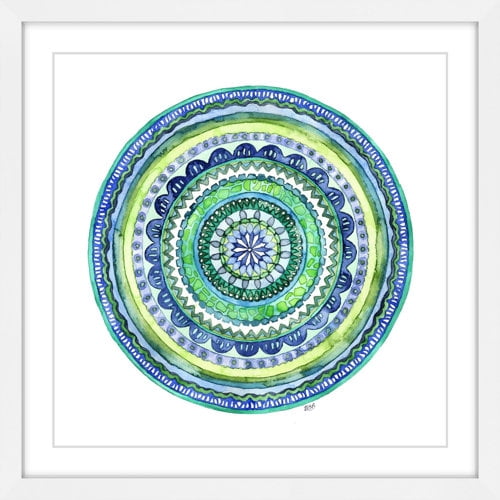 Marmont Hill "Mosaic" by Rachel Byler Framed Painting Print