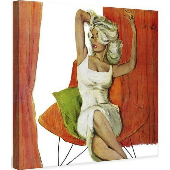Marmont Hill "Mother Is a Movie Queen" by Coby Whitmore Painting Print on Canvas