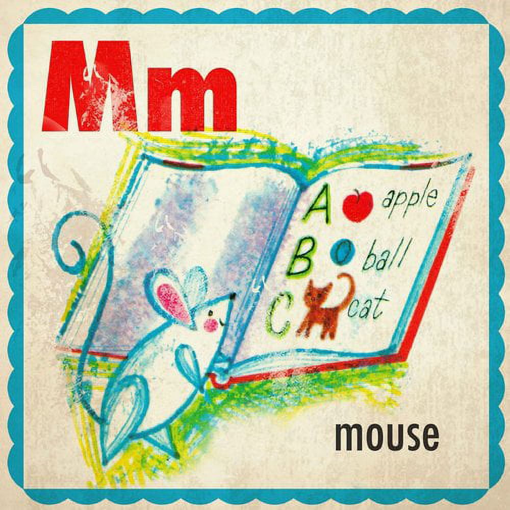Marmont Hill "Mouse Letter" by Curtis Painting Print on Canvas
