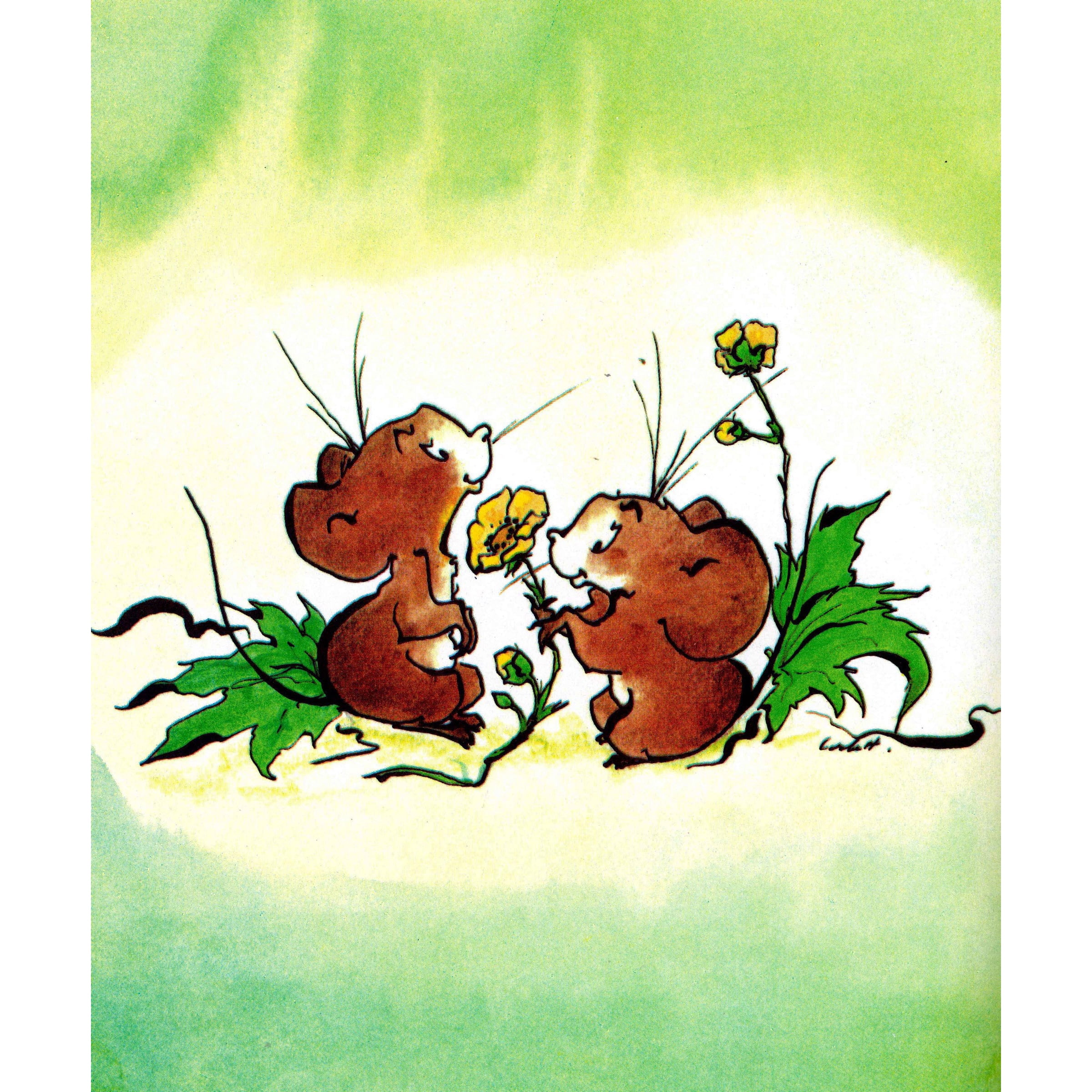 Marmont Hill "Mouses" by Curtis Painting Print on Canvas