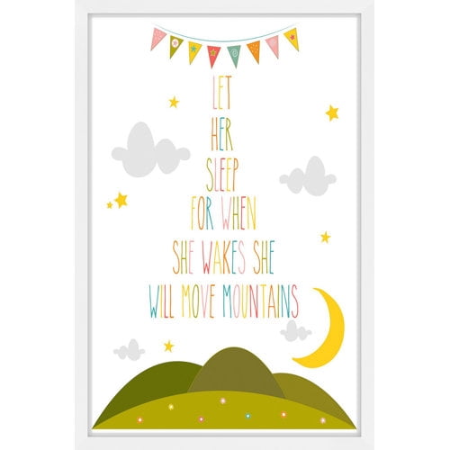 Marmont Hill "Move Mountains" by Karen Zukowski Framed Painting Print