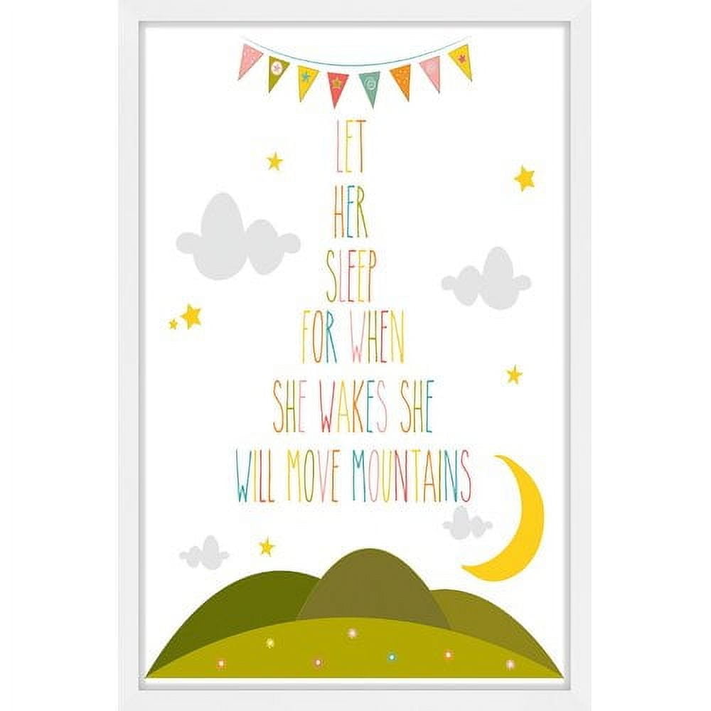 Marmont Hill "Move Mountains" by Karen Zukowski Framed Painting Print