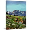 thumbnail image 1 of Marmont Hill "Mt. Rainier Picnic" Painting Print on Wrapped Canvas, 1 of 7