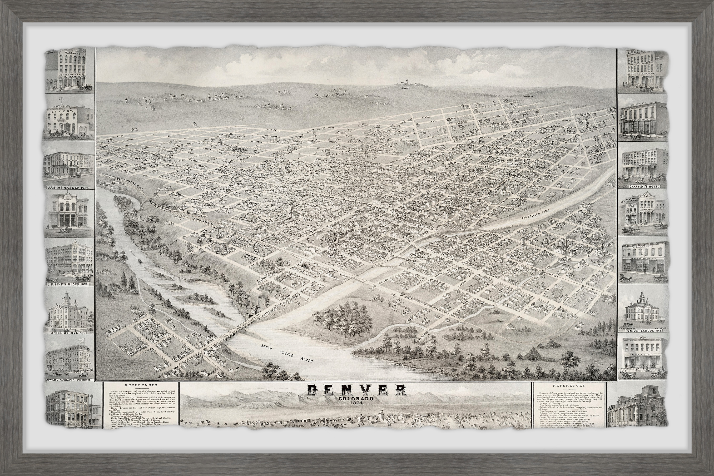 Marmont Hill Must See in Denver Framed Wall Art