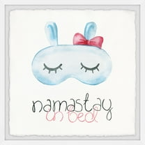 Marmont Hill Namastay in Bed III Framed Wall Art