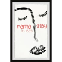 Marmont Hill Namastay in Bed VI Framed Wall Art