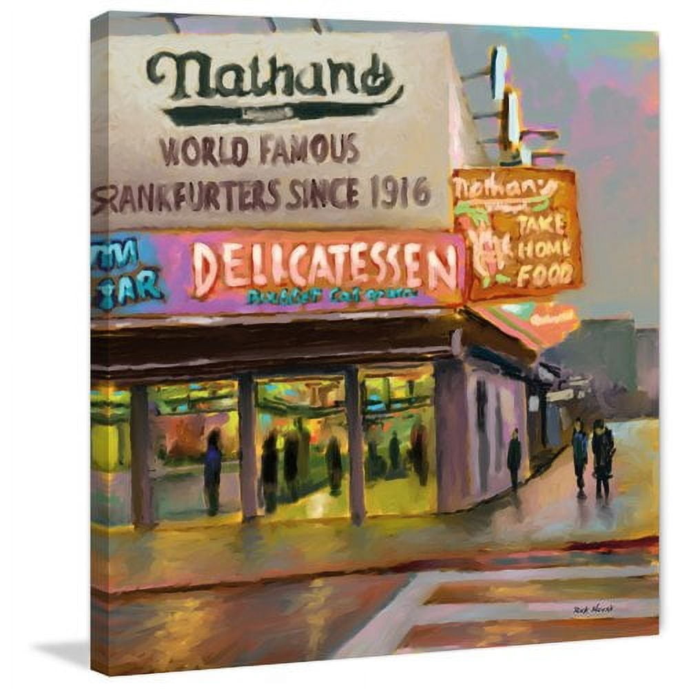 Marmont Hill "Nathans" by Rick Novak Painting Print on Wrapped Canvas
