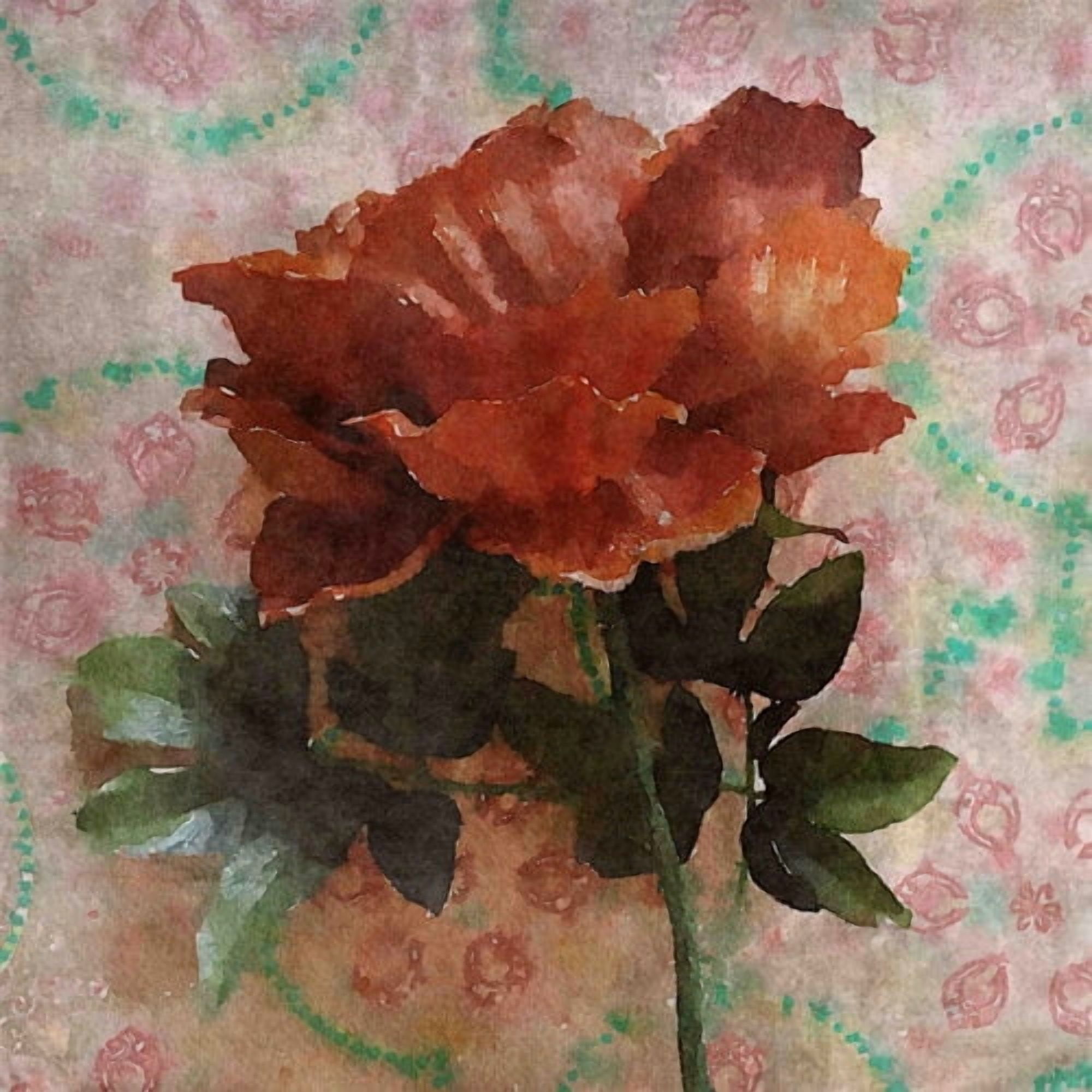 Marmont Hill - "Nature Kiss" by Irena Orlov Painting Print on Wrapped Canvas